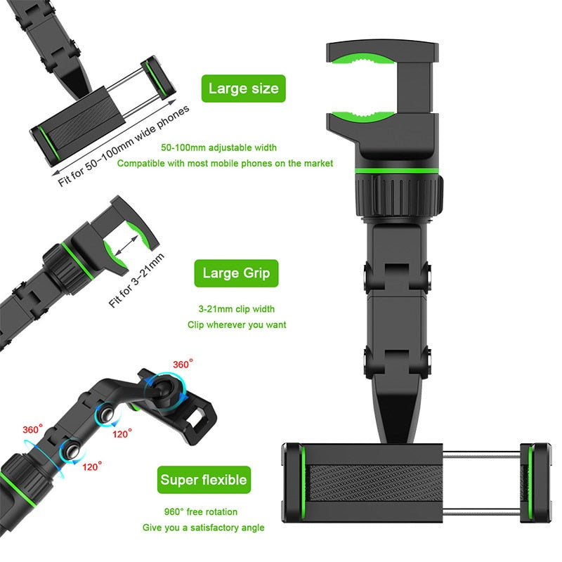 Car Phone Holder Rotatable Bracket - SJB-DIAMOND ELITES