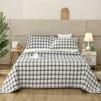 New Cotton Bed Cover Three-piece Set Pi-Mart