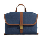 Denim messenger bag, women's casual canvas handbag, tote square bag - SJB-DIAMOND ELITES