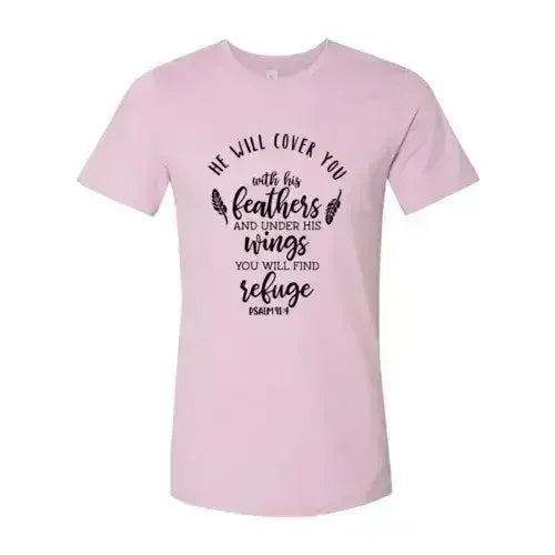 DT0120 He Will Cover You With His Wings Shirt - SJB-DIAMOND ELITES
