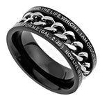 Black Chain Ring KingdomWear