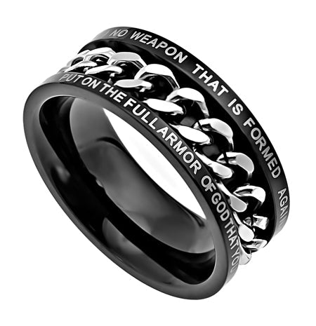 Black Chain Ring KingdomWear