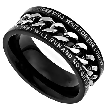 Black Chain Ring KingdomWear