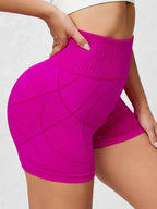 High Waist Active Shorts THRIXINE