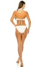 Underwire Padded Bikini Set - Silver Jewelry Straps | Femstylo