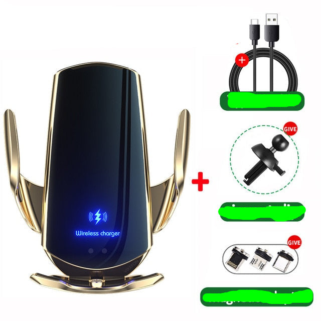Magnetic Car Mount Wireless Phone Charger Holder - SJB-DIAMOND ELITES