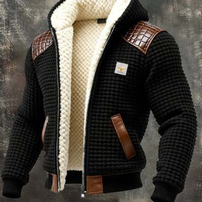 Digital Print Hooded Jacket - Solid Color Fleece Lined Cardigan for Men and Women (Sizes S-5XL) Pi-Mart