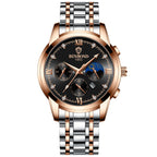 Waterproof Luminous Calendar Men's Fashion Genuine Leather Watch Pi-Mart