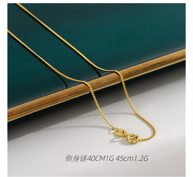 18K Gold Plated Necklaces Pi-Mart