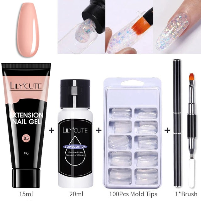 Extension Gel Set - SJB-DIAMOND ELITES