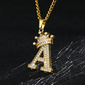 Zircon Alphabet Necklace - SJB-DIAMOND ELITES