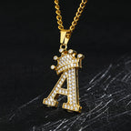 Zircon Alphabet Necklace - SJB-DIAMOND ELITES