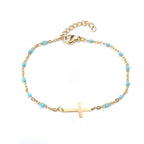 Link Cable Chain Stainless Steel Bracelets Pi-Mart