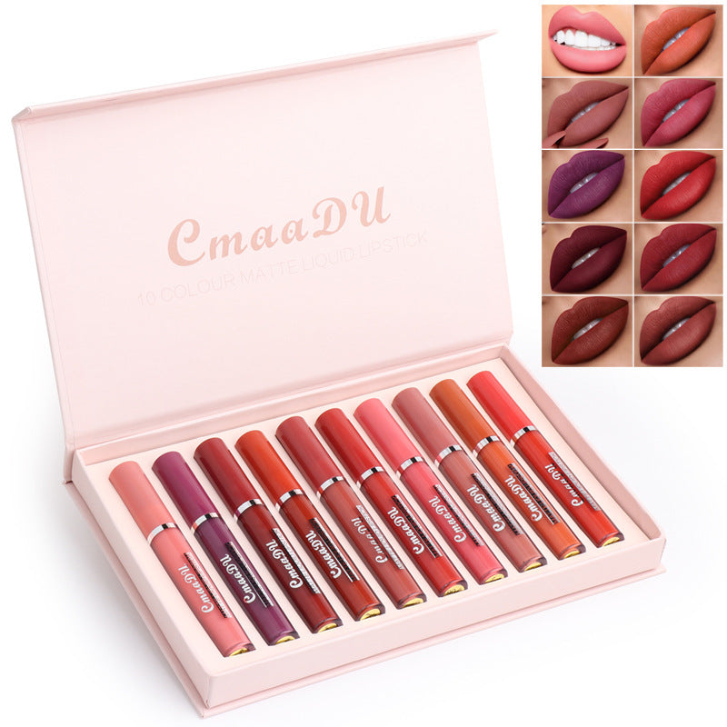 Women's Non-stick Cup Waterproof Matte Lipstick Lootquake LLC