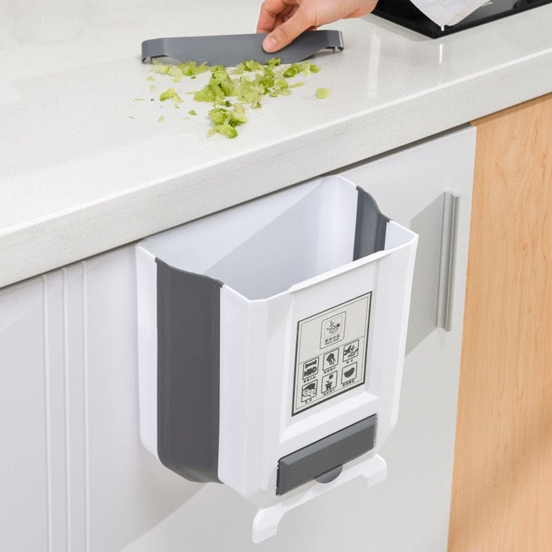 Foldable Kitchen Trash Can Pi-Mart