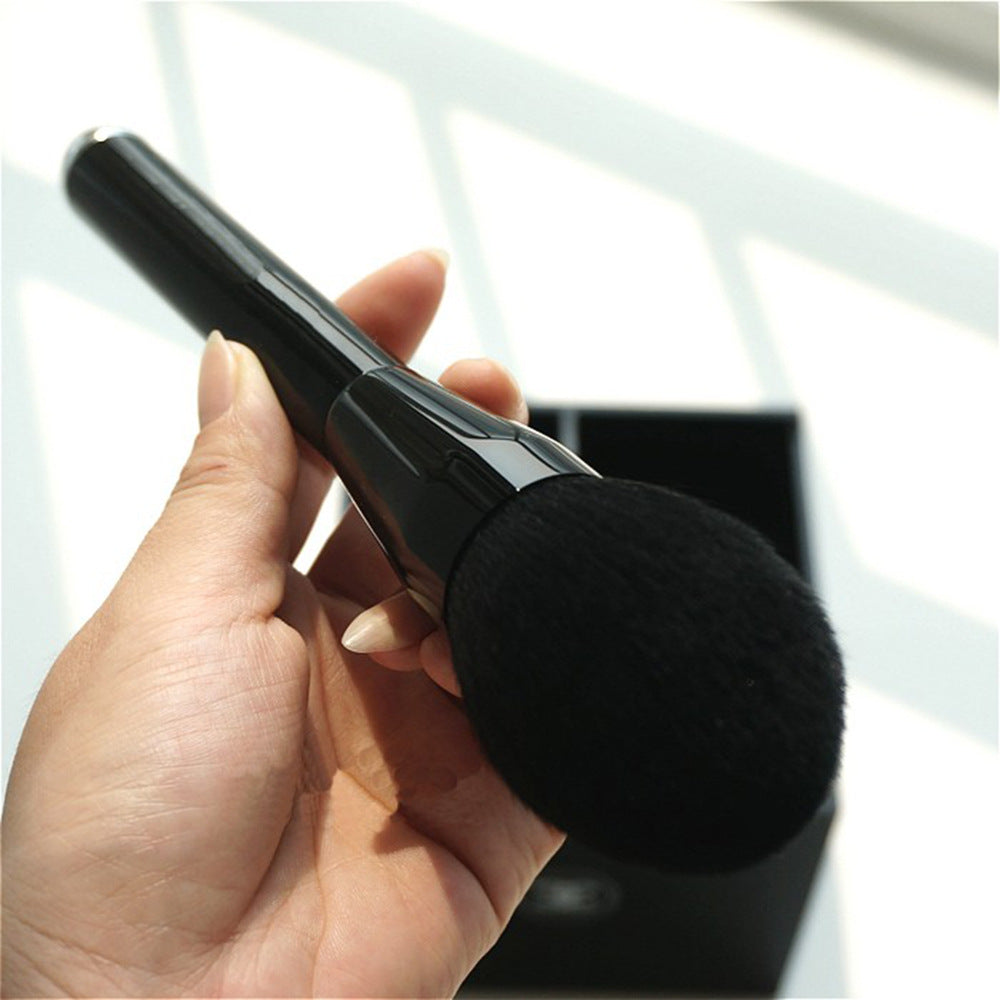 Single Wooden Handle Loose Powder Brush Pi-Mart