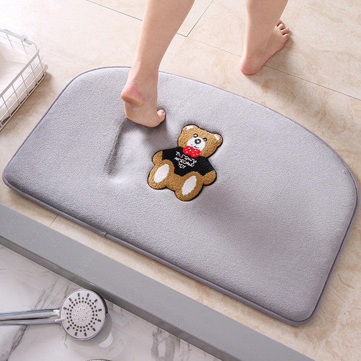 Absorbent Non-slip Living Room Bathroom Floor Mat Pi-Mart