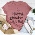 Be Happy Tee Peachy Sunday