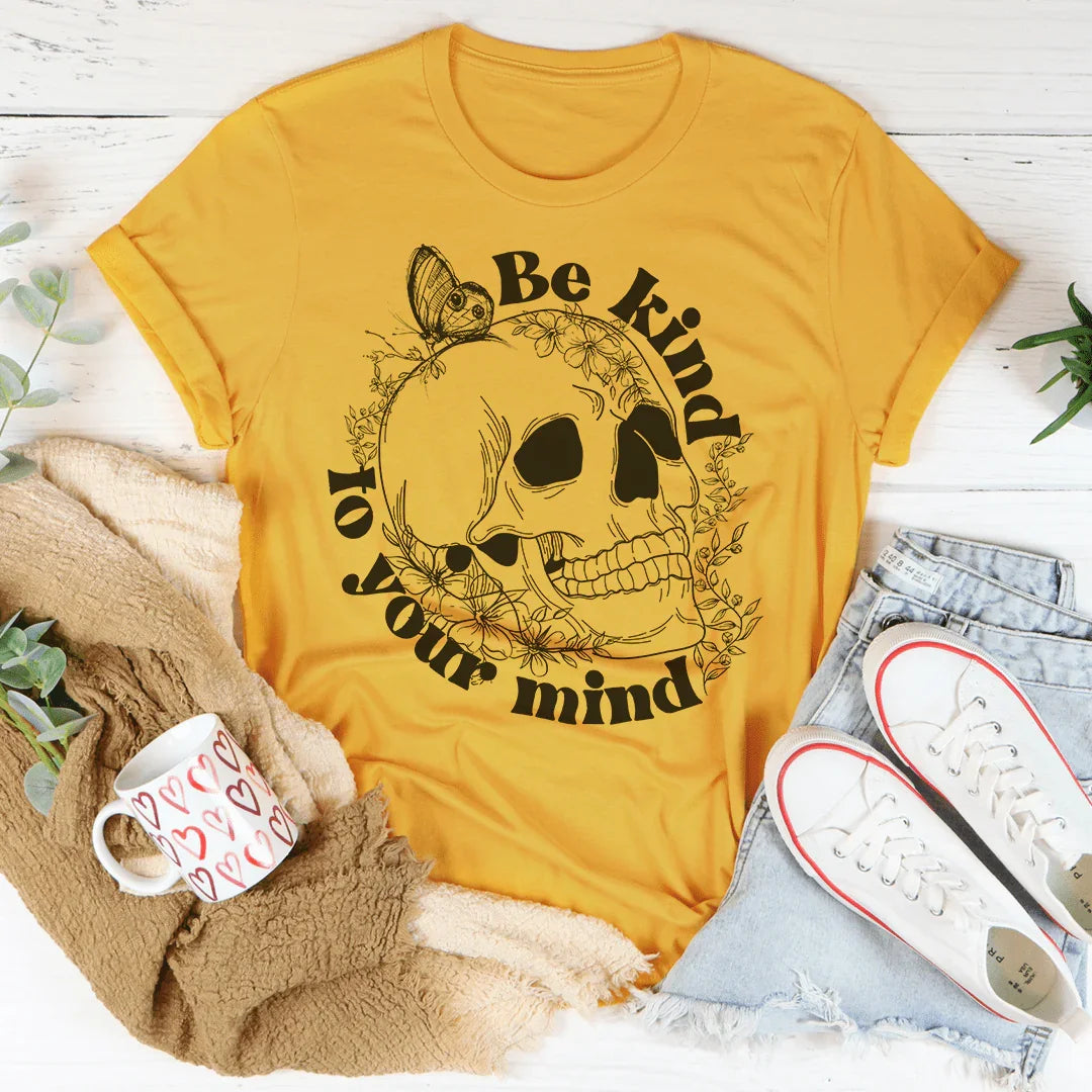 Be Kind To Your Mind Tee Peachy Sunday