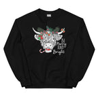 Be Merry And Bright Sweatshirt Peachy Sunday
