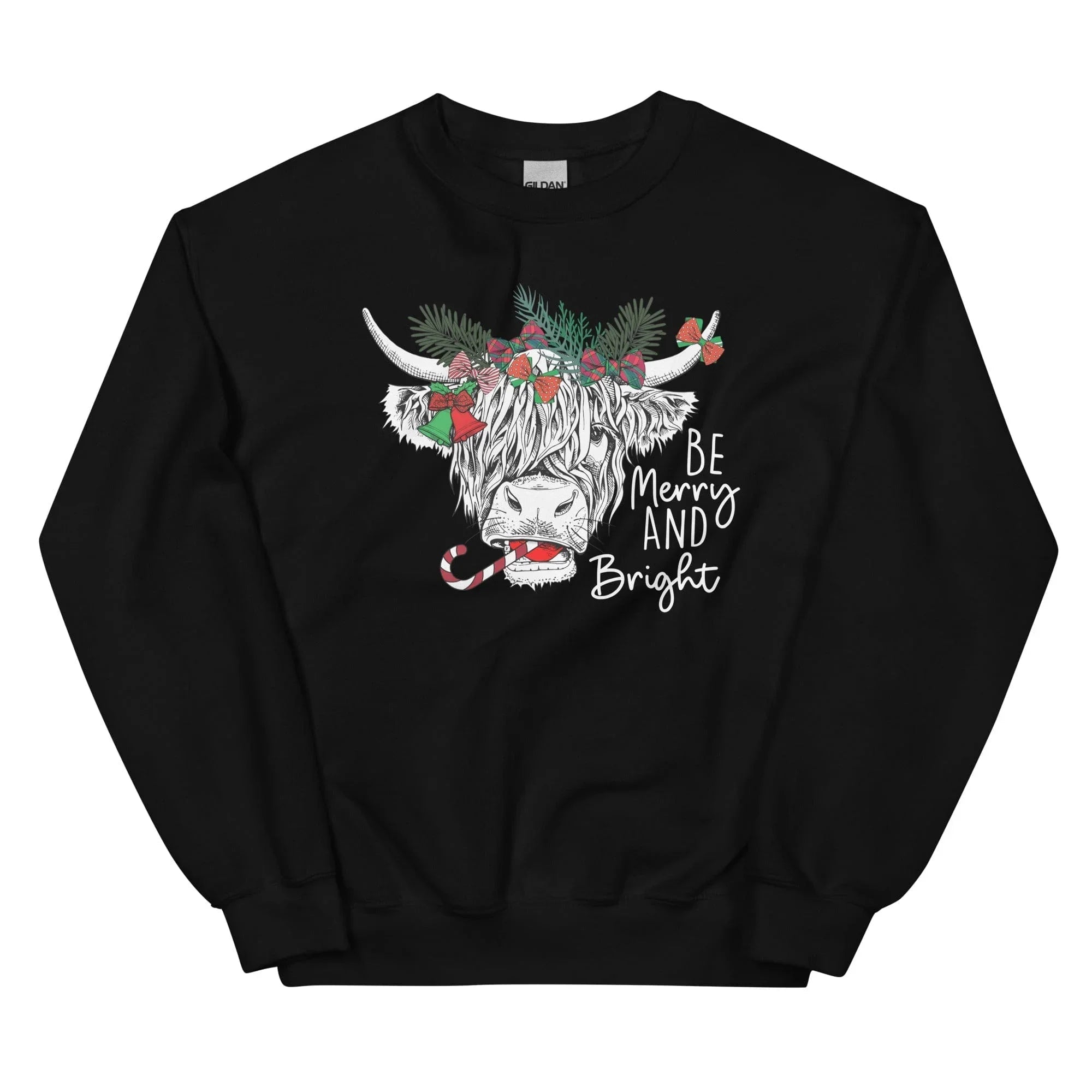Be Merry And Bright Sweatshirt Peachy Sunday