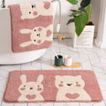 Bathroom Floor Mat Bathroom Absorbent Cute Household Non-slip Pi-Mart