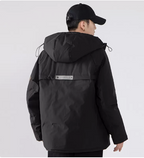 Cloth Embroidered Tooling Down Jacket Pi-Mart