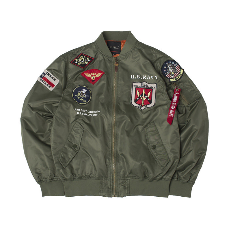 Arrogant Eagle Type Lofty Ambitions Lingyun Air Force Bomber Jacket Men Pi-Mart