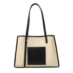 Genuine leather shoulder bag all-match large-capacity tote bag for women 5734 - SJB-DIAMOND ELITES