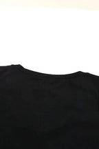 Black Strappy Hollow-out Neck Tank Top - SJB-DIAMOND ELITES