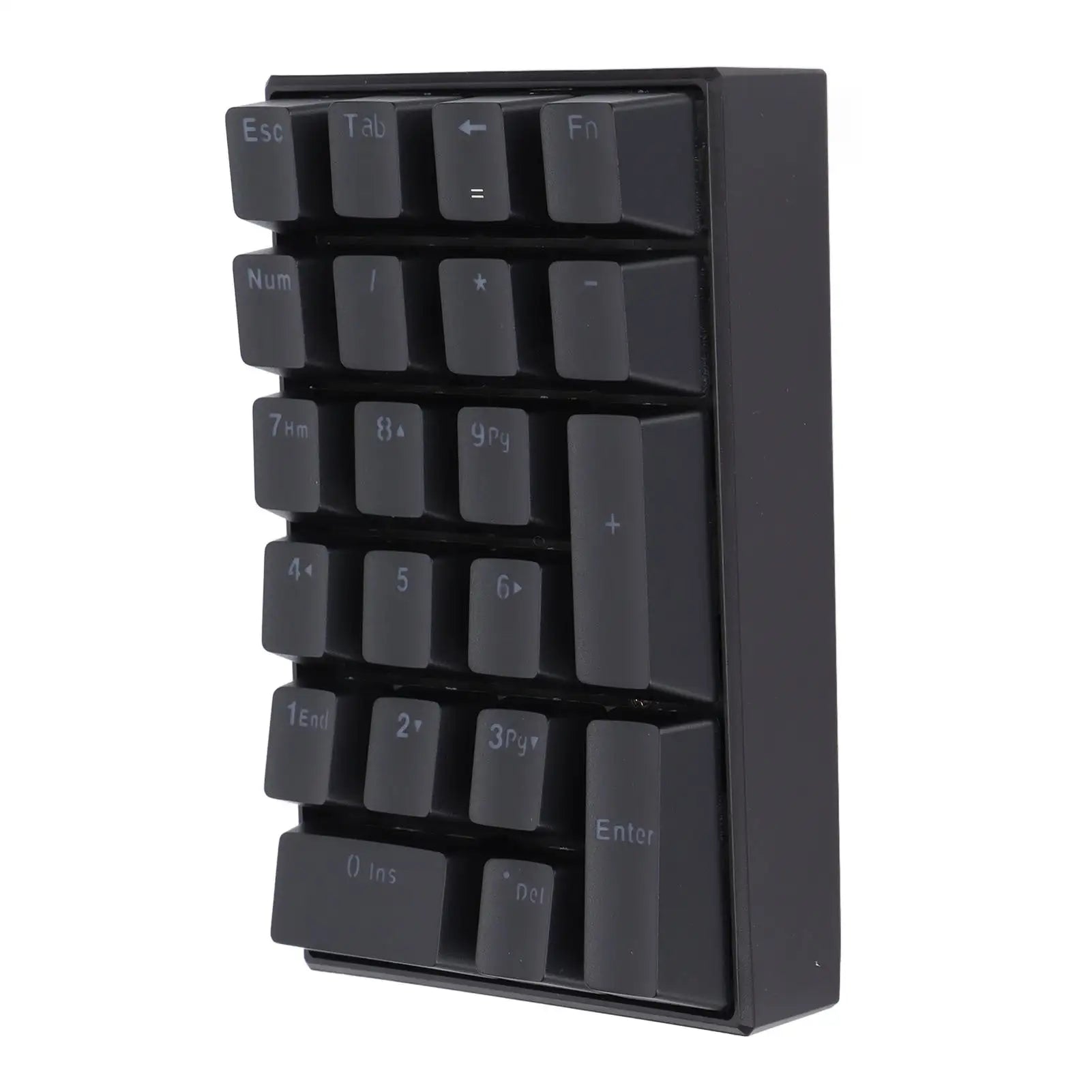 Wired Keyboard Stepped Keycap Fadeless Durable Backlit 21 Keys LED Mechanical KeyboardRed Shaft - SJB-DIAMOND ELITES