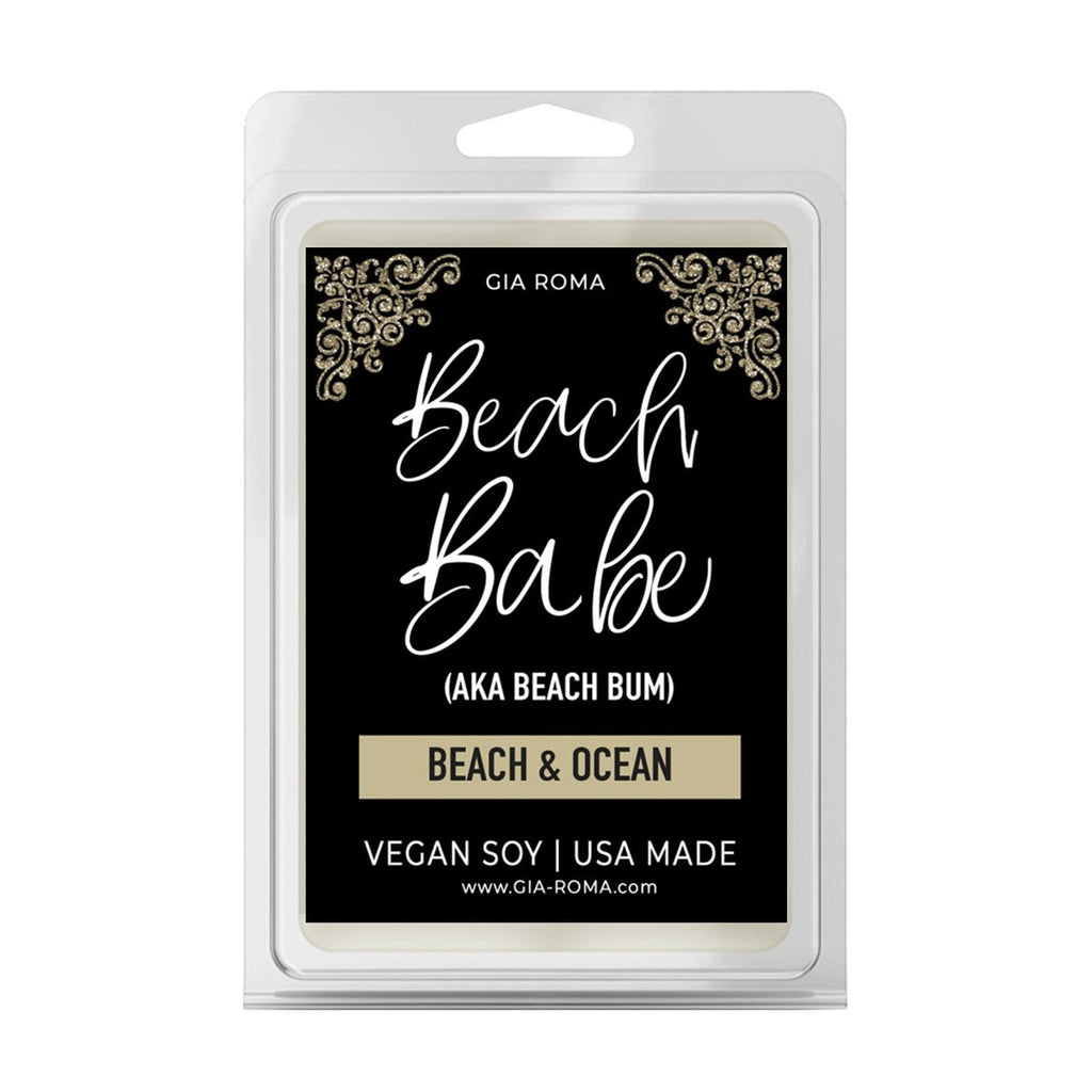 Beach & Ocean Soy Wax Melts Vegan, Dye-Free, Hand-Poured With Botanicals BandsCo Straps