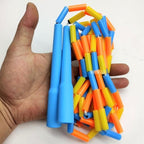 Beaded Jump Skip Rope Simple Basic Kids Skip Rope For Exercise Sports Outdoor Activities Soft Beaded Skipping Rope For Kids Adults Plastic Segmented Jump Rope Stevvex