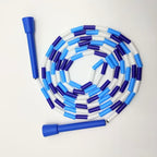 Beaded Jump Skip Rope Simple Basic Kids Skip Rope For Exercise Sports Outdoor Activities Soft Beaded Skipping Rope For Kids Adults Plastic Segmented Jump Rope Stevvex