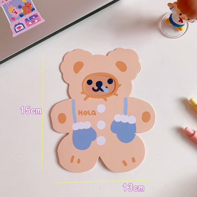 Bear Candle Birthday Cake Props Topper Card Cute Fantasy Cup Dessert Smiley  Love Bear  Table Dress Up Cake Props Party Cake Decor Supplies Toppers Birthday Cupcake Topper Various Cake Decorations for Birthday Party Photo Prop Stevvex