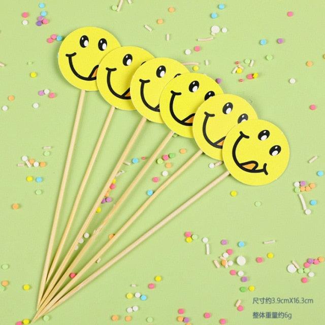 Bear Candle Birthday Cake Props Topper Card Cute Fantasy Cup Dessert Smiley  Love Bear  Table Dress Up Cake Props Party Cake Decor Supplies Toppers Birthday Cupcake Topper Various Cake Decorations for Birthday Party Photo Prop Stevvex