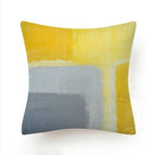 Beautiful Blue Print Polyester Pillow Case Waist Soft Fiber Cushion Sofa Car Cushion Cover Artwork Home Decorative Pillows Covers Cushion Cover For Bedroom Sofa Living Room Home Pillowcase Stevvex