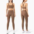 Beautiful Fitness Female Full Length Leggings 19 Colors Running Pants  High Waist Seamless Leggings Fitness Tight Running Gym Women Push Up Sport Leggings Workout Seamless Yoga Pant Comfortable Pants Stevvex