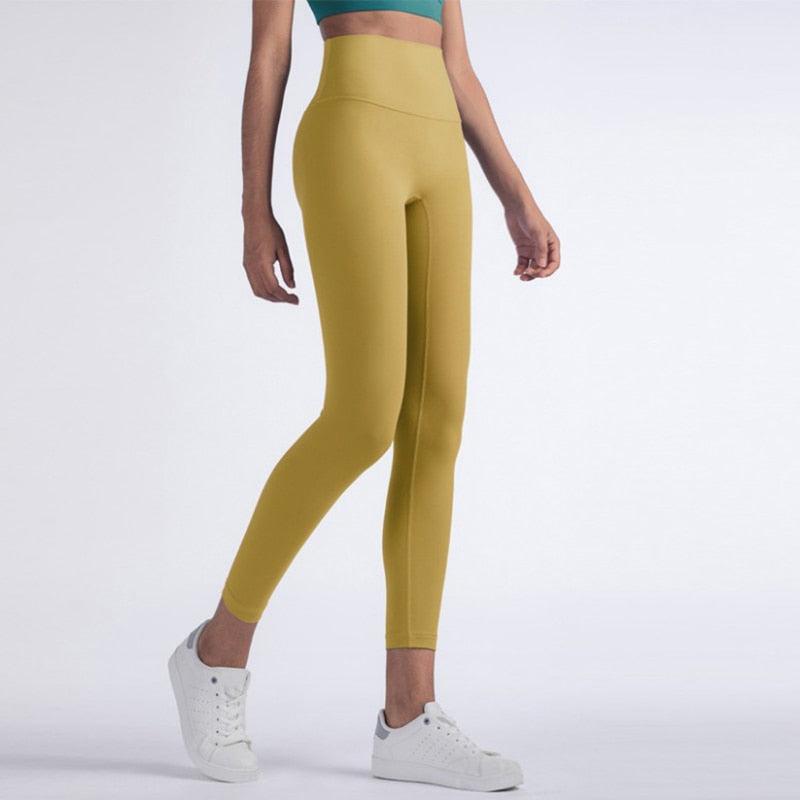 Beautiful Fitness Female Full Length Leggings 19 Colors Running Pants  High Waist Seamless Leggings Fitness Tight Running Gym Women Push Up Sport Leggings Workout Seamless Yoga Pant Comfortable Pants Stevvex
