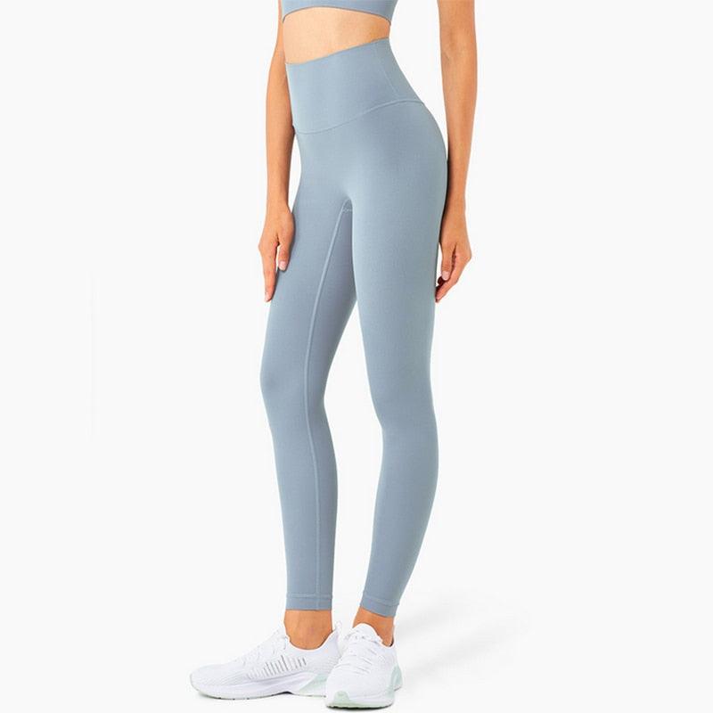 Beautiful Fitness Female Full Length Leggings 19 Colors Running Pants  High Waist Seamless Leggings Fitness Tight Running Gym Women Push Up Sport Leggings Workout Seamless Yoga Pant Comfortable Pants Stevvex