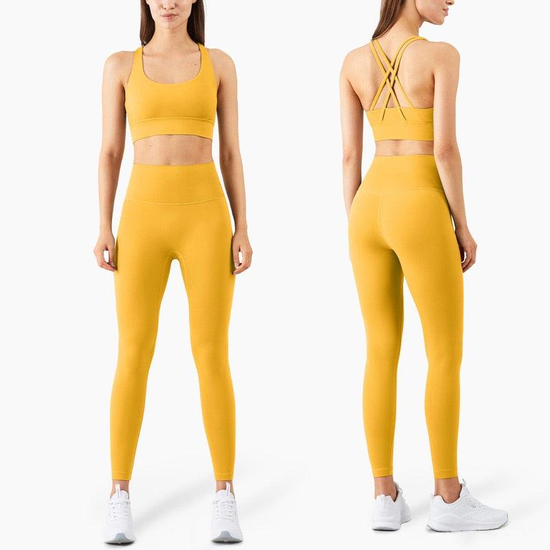 Beautiful Fitness Female Full Length Leggings 19 Colors Running Pants  High Waist Seamless Leggings Fitness Tight Running Gym Women Push Up Sport Leggings Workout Seamless Yoga Pant Comfortable Pants Stevvex