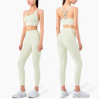 Beautiful Fitness Female Full Length Leggings 19 Colors Running Pants  High Waist Seamless Leggings Fitness Tight Running Gym Women Push Up Sport Leggings Workout Seamless Yoga Pant Comfortable Pants Stevvex