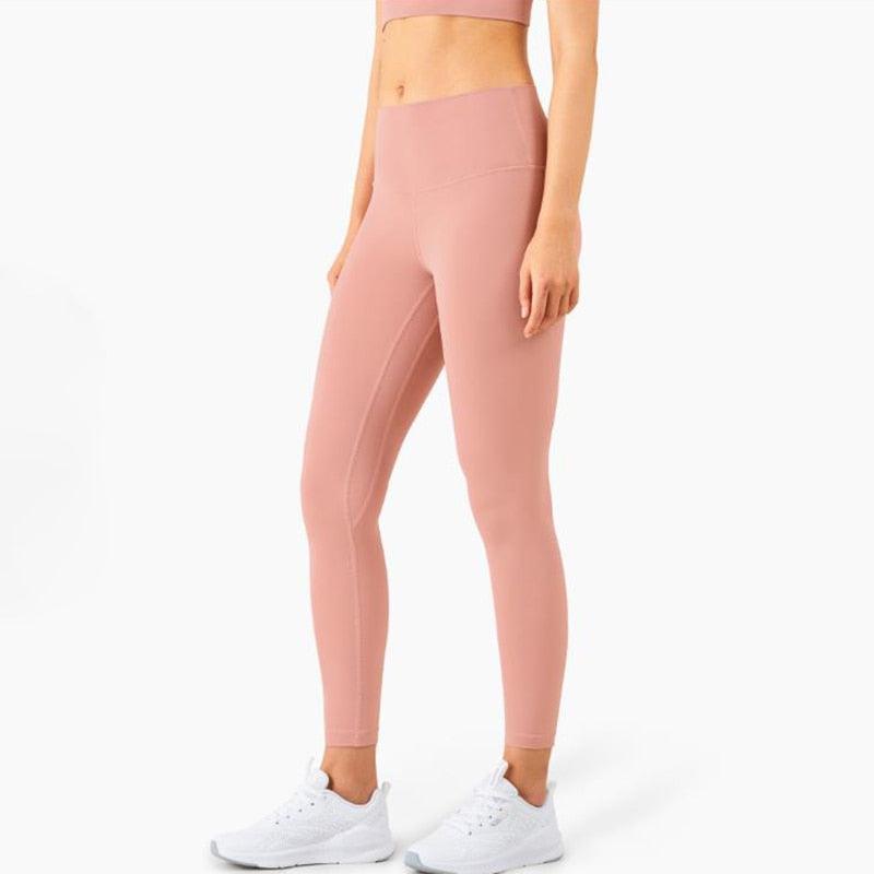 Beautiful Fitness Female Full Length Leggings 19 Colors Running Pants  High Waist Seamless Leggings Fitness Tight Running Gym Women Push Up Sport Leggings Workout Seamless Yoga Pant Comfortable Pants Stevvex