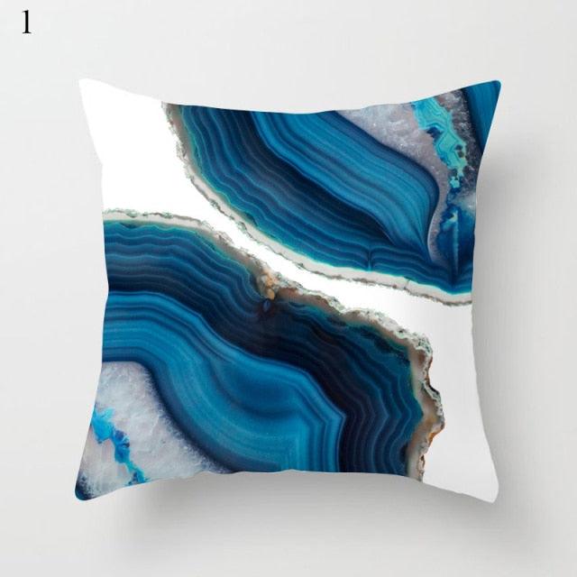 Beautiful Gold Print Pillow Cover Home Cotton Modern Decorative Pillowcase Gold Cushion Cases Decorative Cushions For Sofa Seat Covers Pillow Case Stevvex