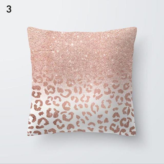 Beautiful Gold Print Pillow Cover Home Cotton Modern Decorative Pillowcase Gold Cushion Cases Decorative Cushions For Sofa Seat Covers Pillow Case Stevvex