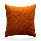 Beautiful Quilted Pillowcase Throw Pillow Covers Home Decor Velvet Square Throw Pillow Covers Decoration Pillow Cushion Sofa Living Room Simple Decorative Cushion Cover 45x45CM Stevvex