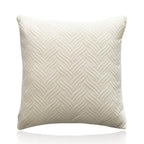 Beautiful Quilted Pillowcase Throw Pillow Covers Home Decor Velvet Square Throw Pillow Covers Decoration Pillow Cushion Sofa Living Room Simple Decorative Cushion Cover 45x45CM Stevvex