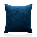 Beautiful Quilted Pillowcase Throw Pillow Covers Home Decor Velvet Square Throw Pillow Covers Decoration Pillow Cushion Sofa Living Room Simple Decorative Cushion Cover 45x45CM Stevvex