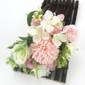 Beautiful Silk Hydrangeas Artificial Wedding Flowers For Bride Hand Silk Blooming Peony Fake Flowers Home Decoration Stevvex