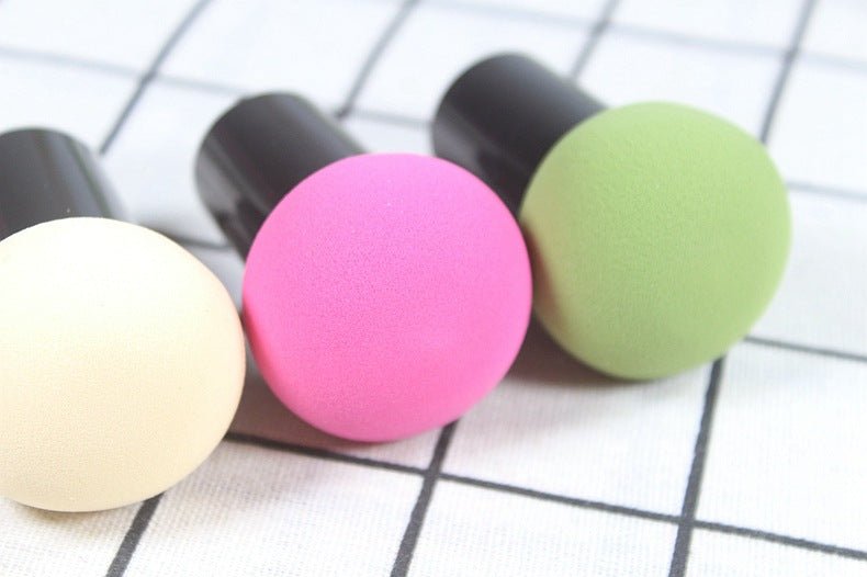 Beauty Blender Makeup Sponge Small Mushroom Head Puff for Flawless Face and Eye Cosmetic Application (MMU038)